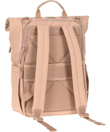 Buy Sustainable Casual Baby Diaper Backpack - Rolltop Design Stroller Attachment Bottle Holder | Peach Rose - Buy Online on SooperMarket.com