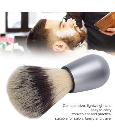 Ankroyu Professional Razor Brush | Synthetic Shaving Foam Brush for Men | Men's Beard Cleaning Tool with Metal Handle - Buy Online on SooperMarket.com
