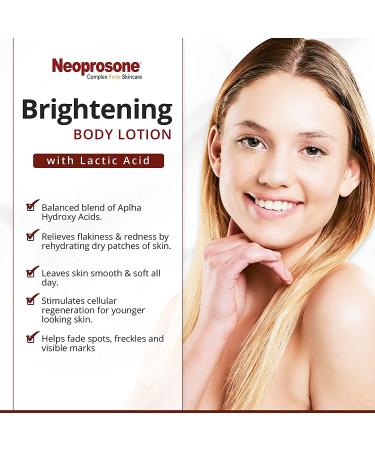 Neoprosone Brightening Body Lotion 400ml | Dark Spot Treatment & Skin Brightening with Vitamin C & Alpha Arbutin - Shop Internationally - Buy Online on SooperMarket.com