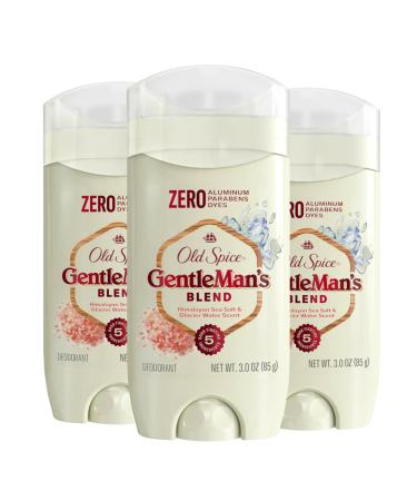 Old Spice Men's Gentleman's Blend Deodorant Himalayan Sea Salt 3.0oz (Pack of 3) Himalayan Sea Salt Aluminum Free 3 Ounce (Pack of 3)