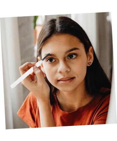 Gogogmee Beauty Tools Mascara Separator Eye Brow Brush Eyelash Comb Hair Combs Lash Brush Brow Brush Comb Eyebrow Comb Brow Comb and Brush Eyebrow Brush and Comb Eye Lash Comb Plastic White - Buy Online on SooperMarket.com
