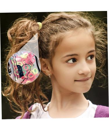 Elastic Band Hair Tie Soft Hair Tie Seamless Hair Tie for Thick Curly Hair Strong Elastic Ponytail Holder for Women Girls 100 Pieces 1 - Buy Online on SooperMarket.com