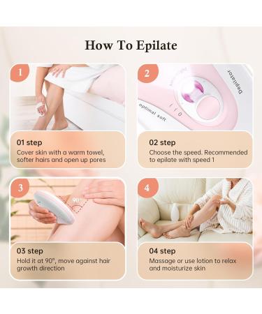 QFS Epilator 2 - Women's Facial & Body Hair Removal Device - Buy Online on SooperMarket.com