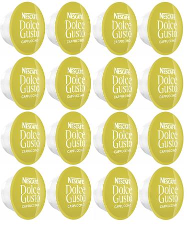 Dolce Gusto 100 x Cappuccino Milk Pods Only (NO COFFEE PODS) Sold Loose