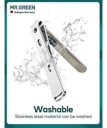 Premium 4PC Manicure Set for Men - Stainless Steel Nail Clippers & Leather Case - Perfect Gift - Buy Online on SooperMarket.com