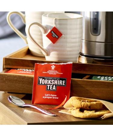 Yorkshire Individually Wrapped & Tagged Tea Bags (50 pack) - Buy Online on SooperMarket.com