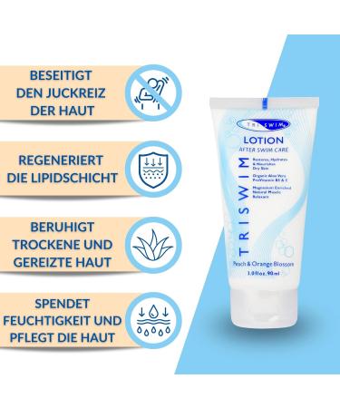 Triswim Anti-Chlorine Travel Set | Chlorine Removal Skin Care for Swimmers | Essential Anti-Chlorine Cosmetics (4x90ml) - Buy Online on SooperMarket.com