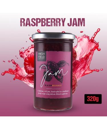 Highfield Preserves Jam & Curd Pick N Mix - Choose From 8 Flavours | Blackberry Blackcurrant Gooseberry Passionfruit Raspberry Sicilian Lemon Strawberry Frutti - Pack of 3 - Buy Online on SooperMarket.com
