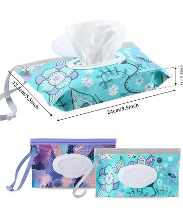 Buy Sannix Baby Wet Wipes Pocket - Reusable On-the-Go Dispenser for Portable Wipes | Ideal Baby Essentials - Buy Online on SooperMarket.com