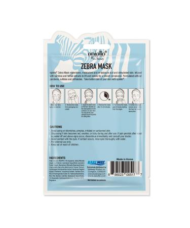 Character Masks - Zebra 6pk | Fun Costumes for Kids & Adults | International Shipping Available - Buy Online on SooperMarket.com