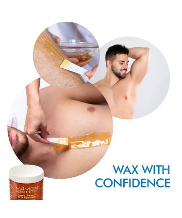 MOOM Organic Body Hair Removal for Men - Natural Sugar Wax with Aloe Vera & Chamomile - Buy Online on SooperMarket.com