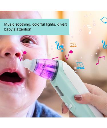 Electric Baby Nose Cleaner - Ergonomic Design for New Mothers | Easy to Carry & Safe for Home Use (Green) - Buy Online on SooperMarket.com