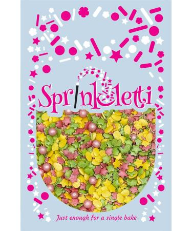 Sprinkletti - Sprinkle Mixes - Pastel Themed Box of 4 pouches - Cake Topper Sprinkles - 4 x 30g Edible Cupcake Decorations - Perfect for Secret Santa gifts Christenings Springtime & Parties - Buy Online on SooperMarket.com