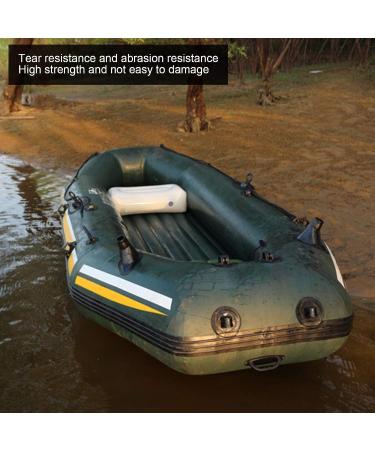 Inflatable Kayak Seat Cushion | Fishing Air Pad with Sticker | Thick PVC Outdoor Seat - Buy Online on SooperMarket.com