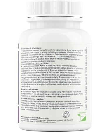 Maxion SleepAid Extra with Skullcap and Ashwagandha to Help Promote Sleep and Increase Total Sleep Time 60 Vegetable Capsules - Buy Online on SooperMarket.com
