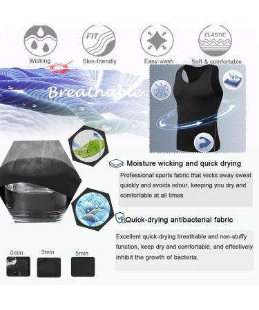 Buy SMATSTYLE Men's Sleeveless Compression Shirt - Breathable Quick Dry Baselayer Tank Top for Running & Fitness - Black - Buy Online on SooperMarket.com