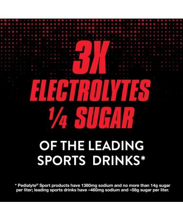 Pedialyte Sport Fruit Punch Electrolyte Powder - 6 Packets - Buy Online on SooperMarket.com