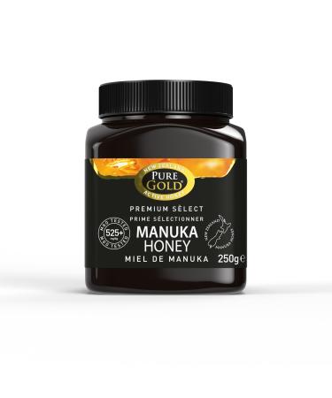 Manuka Honey 525+ MGO Certified Pure Gold Premium Manuka Honey 250g (packaging may vary) 250 g (Pack of 1)
