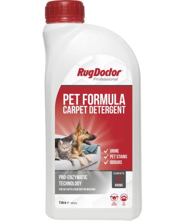 Rug Doctor Pet Formula Carpet Detergent 1 Litre White 1L