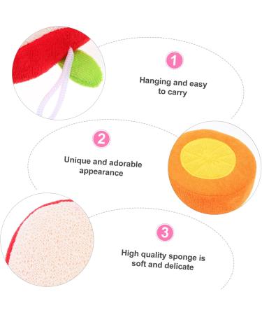 Shop Hemoton 4pcs Animal Bath Towels & Loofah Sponges - Soft Scrubber for Kids & Adults - Assorted Colors - Perfect for Bathing & Cleaning - Buy Online on SooperMarket.com