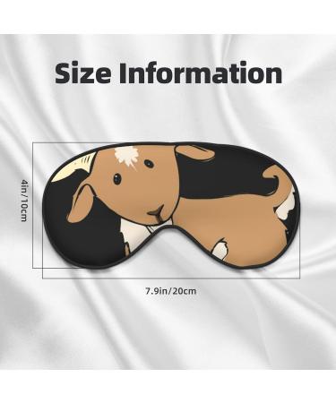 SSIMOO Brown Goat Soft Sleep Eye Mask - Breathable Eye Patch for Women | Ideal for Travel & Relaxation - Buy Online on SooperMarket.com