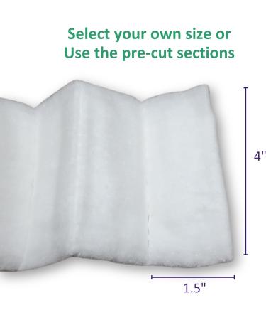 Swisspers Cotton Strips 100% Cotton Soft & Absorbent Hypoallergenic Reclosable Bag 3 Bags (1.76 oz Each) - Buy Online on SooperMarket.com