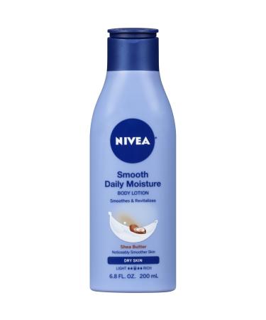 NIVEA Smooth Sensation Body Lotion Shea Butter & Hydra IQ 6.8 oz (Pack of 2)