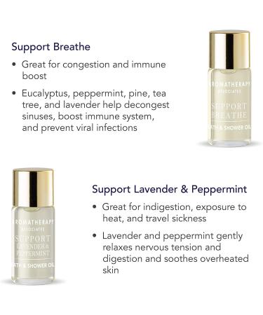 Aromatherapy Associates Discovery Wellbeing Miniature Bath & Shower Oil Set - 10 Premium Oils, 0.10 fl oz Each, in Gift Box - Buy Online on SooperMarket.com