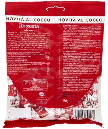 Rossana Candies Filled with Coconut 150gr 5.29oz Pack of 3 - Buy Online on SooperMarket.com