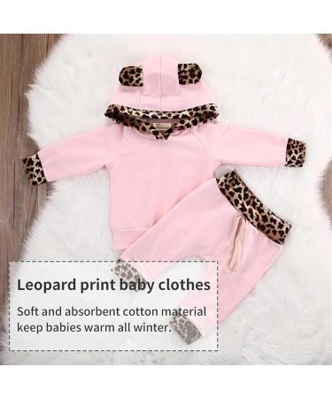 TMEOG Baby Hooded Sweatshirt and Pants Set - Pink, 6-12 Months - Buy Online on SooperMarket.com