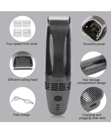 Yunir Electric Hair Trimmer - Cordless USB Charging Clipper with Comb & Cleaning Brush for Grooming | International Shipping Available - Buy Online on SooperMarket.com