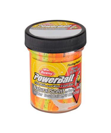 Berkley PowerBait Trout Dough Bait, Tequila Fire, 1.8 oz