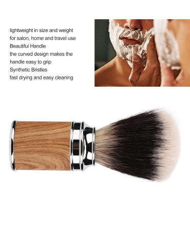 Premium Shave Brush for Men - Fast Drying & Easy Cleaning Beard Brush for Wet Shaves - Soft Bristles & Curved Handle - Portable for Home Travel & Salon - Buy Online on SooperMarket.com
