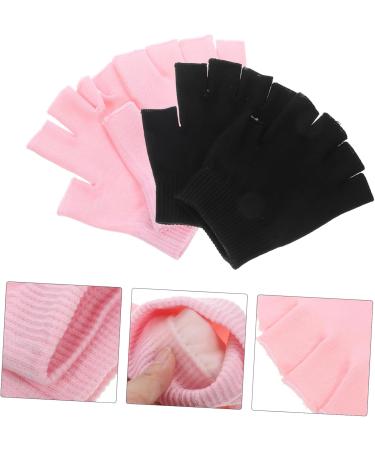 HAPINARY 2 Pairs Gel Gloves Moisturizing Gloves Lotion Gloves for Moisturizing Hands Overnight Moisturizer Gloves Moisturizing Spa Gloves Hand Spa Gloves Sleep Gloves to Sleep Nursing Cover - Buy Online on SooperMarket.com