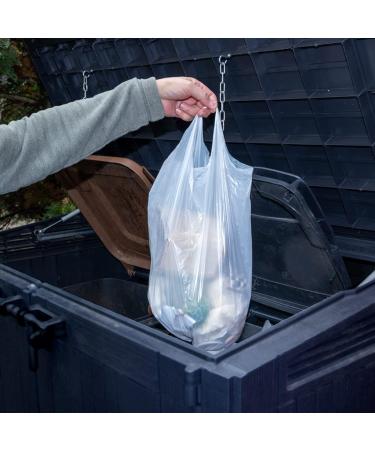 Premiumline Tearproof & Waterproof Garbage Bags - 10 Liter 3-Pack with Carry Handle - 180 Pieces for International Shipping - Buy Online on SooperMarket.com