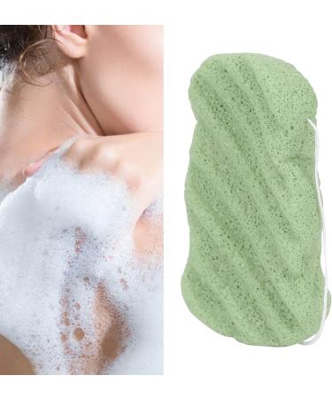 Verdant Touch Exfoliating Face Sponge Plant Fiber Facial Sponge Reusable Exfoliating Face Cleansing Puff Washable Portable Bath Puff Green - Buy Online on SooperMarket.com