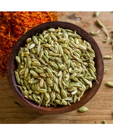 Organic Bio Fennel Seeds Whole 500g - Gluten-Free Lactose-Free Vegan Lab Tested Quality - Buy Online on SooperMarket.com