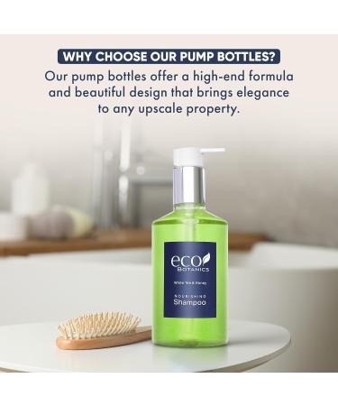 Terra Pure Eco Botanics Shampoo - White Tea & Honey | 10.14 oz | Premium Hotel Amenities - Buy Online - Buy Online on SooperMarket.com