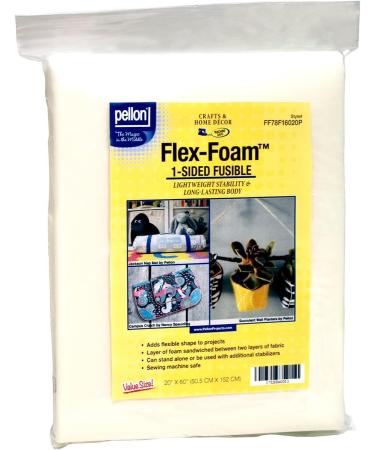 Pellon Flex-Foam Fusible Stabilizer 20 x 60 - White | FF78F16020P - Buy Online on SooperMarket.com