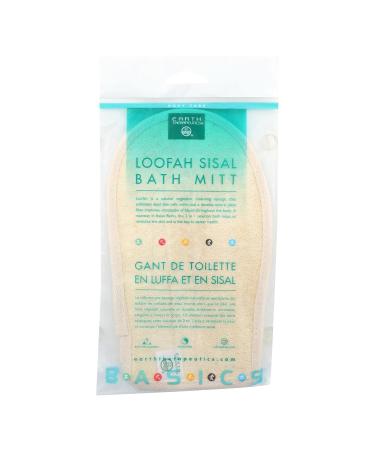 Earth Therapeutics Loofah Sisal Bath Mitt Ct