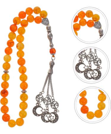 EXCEART 1 String 33 beads bracelet chinese bracelet buddhist prayer beads bracelet for women China Miss gem As Shown 1X1.5X31.5CM - Buy Online on SooperMarket.com
