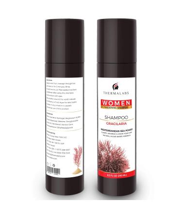 Buy Anti Hairloss Shampoo | All Natural Thickening & Volumizing Hair Care for Women | Algae Ointment for Receding Hairline & Dandruff - International Shipping - Buy Online on SooperMarket.com