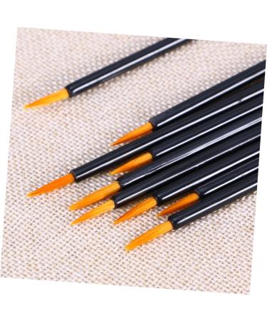 Mikinona 100pcs Tool Wands Cosmetic Point Lip Makeup Fine Applicator Brush Eyeliner Gloss Disposable - Buy Online on SooperMarket.com
