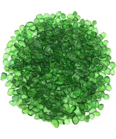 Natural Crystal Rough 50g 7-9mm Green Glass Gravel Glaze Stone Rock Polished Aquarium Specimen Decor Natural Quartz Crystals Home Decoration ERTEYIN - Buy Online on SooperMarket.com