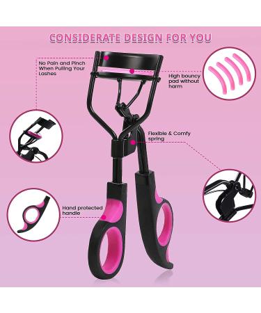 Moduskye 7-in-1 Eyelash Curler Set with 4 Replacement Pads - Long-Lasting Natural Lashes - Buy Online on SooperMarket.com