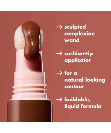 e.l.f. Halo Glow Contour Beauty Wand - Vegan & Cruelty-free Liquid Contour for Naturally Sculpted Look (Light/Medium) - Buy Online on SooperMarket.com
