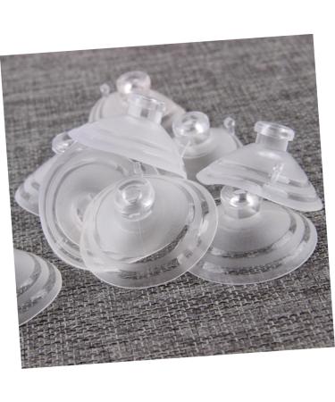 ABOOFAN Transparent Sucker Cup 140pcs Wedding Ornaments Suckers to Window Vacuum Cups Suction Universal Glass Sucker Door DIY 4*4CM As Shown - Buy Online on SooperMarket.com