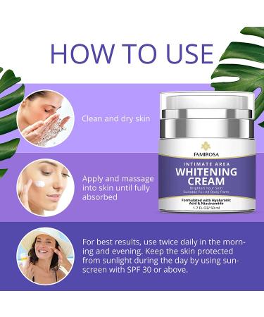 Intimate Area Dark Spot Corrector - Underarm, Knees, Elbows, Thighs, Private Parts Cream - Buy Online on SooperMarket.com