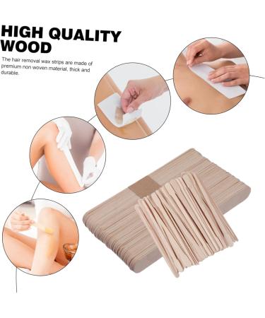 Beavorty 1200pcs Disposable Beauty Bar Spatula Set | Small Wooden Wax Applicators | Natural Birch Beauty Tools for Professional Use - Buy Online on SooperMarket.com