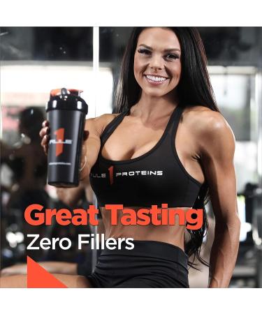 Rule 1 Protein | Super-Pure 100% Whey Isolate & Fast-Acting Whey Hydrolysate | 25 Grams Protein 4 Grams Glutamine & 6 Grams BCAAs Per Serving (5LB Chocolate Fudge) Chocolate Fudge 5LB - Buy Online on SooperMarket.com